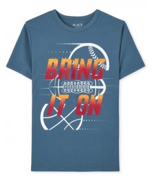 Childrens Place Bluestone Bring It On Graphic Tee